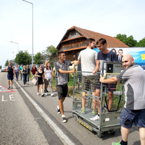 Gautschete von Cyrill Stöckli und Lukas Seric, neue Schwarzkünstler