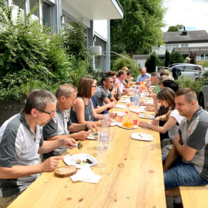 Grillparty bei der Wallimann Druck und Verlag AG