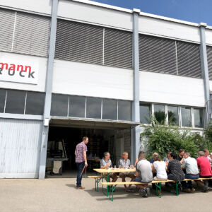 Grillparty bei der Wallimann Druck und Verlag AG