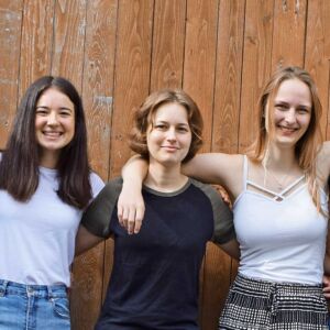 Unsere Absolventinnen (v.l.n.r.): Ramona Troxler, Janine Tremp und Svenja Limacher